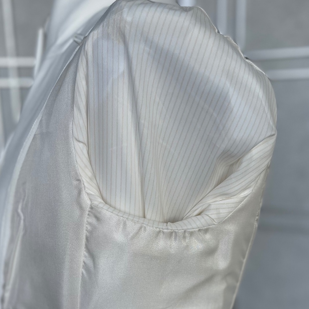 NWT Veronica Beard Off-White Charlize Dickey Jacket sz 12 - Picture 9 of 14
